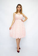 Вечернее женское нарядное платье Moi Angel розовое