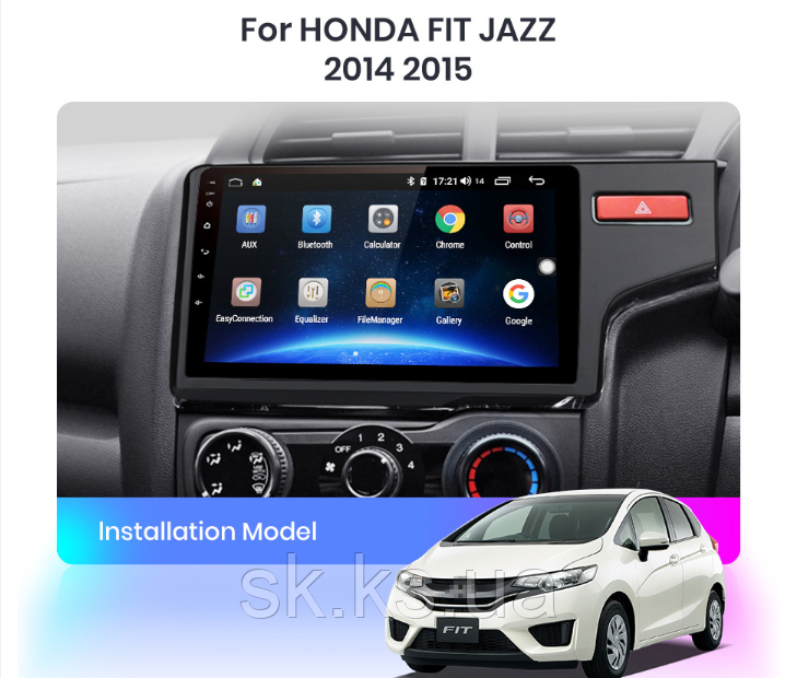 Junsun 4G Android магнітола для HONDA FIT JAZZ 2014 2015