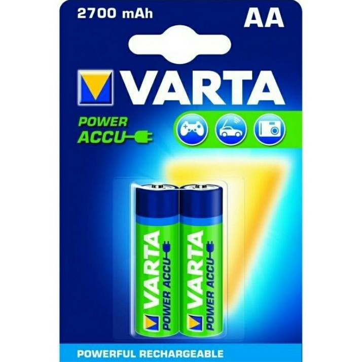 Аккумулятор Varta AA 1,2v 2700mAh (2шт.), фото 1