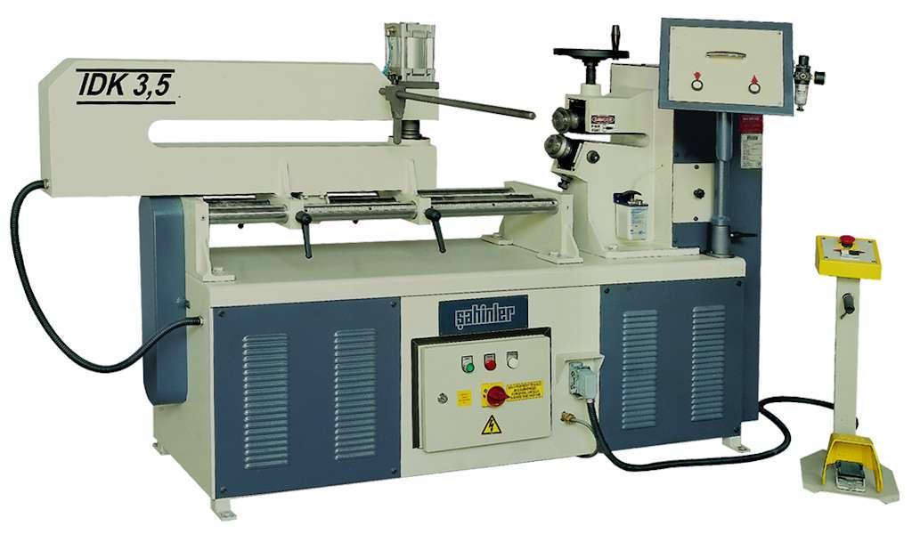 Верстат для різання кіл Sahinler IDK-3.5 Товщина металу 3.5 мм Діапазон діаметрів 200 - 1200 мм, фото 1