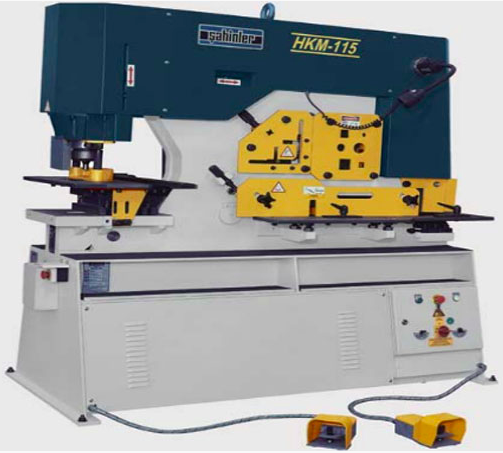 Прессножницы Sahinler HKM 115 Зусилля 115 т Глибина подачі (зів) 355 мм, фото 1