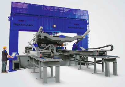 Прес для фланжировки Bendmak BMBP 1200xD Товщина металу 50 мм Зусилля 800 т, фото 1