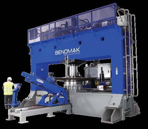 Пресс для фланжировки Bendmak BMBP 100xD Толщина металла 6 мм Усилие 100 т - фото 4 - id-p1183680548