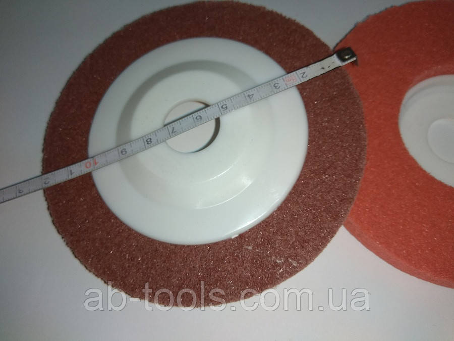 Абразив-піна 125/22 на платформі P80 бордова, фото 1