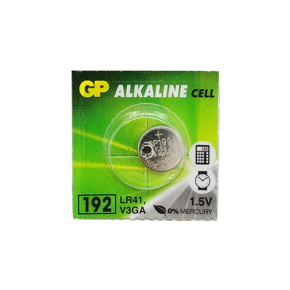 Годинникова батарейка LR736 / 192 / LR41 / AG3 GP Alkaline (1.5v) 1шт.
