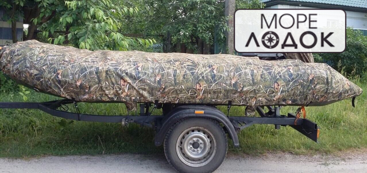 Тент транспортувальний, гальмо TENTOR для човна 310, колір камуфляж