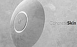Декоративна накладка на точку доступу Ubiquiti UniFi nanoHD, concrete Design (nHD-cover-concrete), фото 3