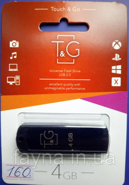 Флешка T&G USB 2.0 4Gb
