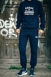 Чоловічий Спортивний костюм Adidas Originals т. синій