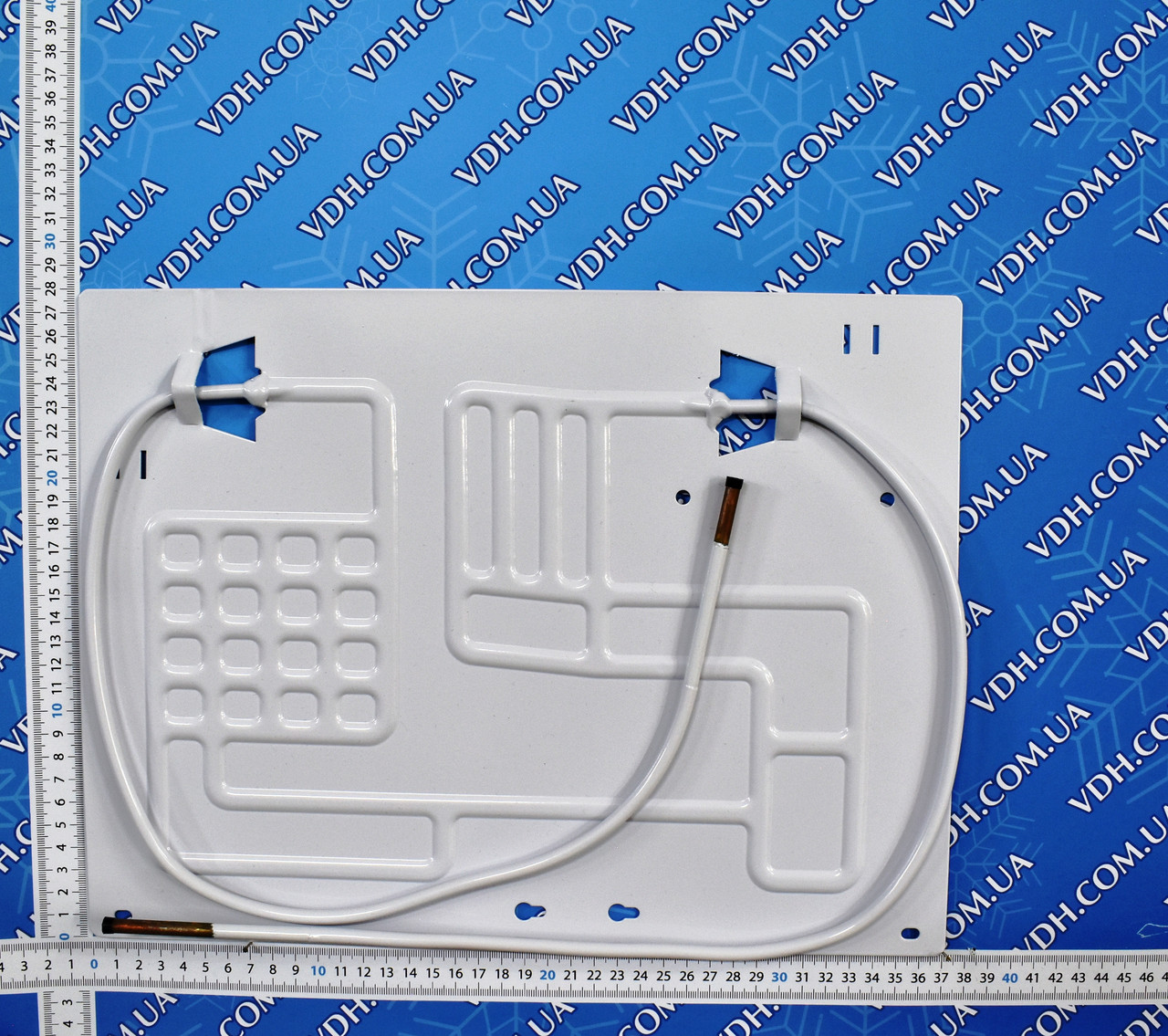 Испарители к бытовым холодильникам уменьшеный размер HR 370/275 (плачущий 2-х патрубковый0,5 метра ) - фото 1 - id-p206892585