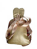 Рюкзак дитячий рожевий зайчик для дівчинки 052Z, фото 2