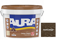 Декоративно-захисний засіб для деревини Aura Lasur aqua палісандр 9л.