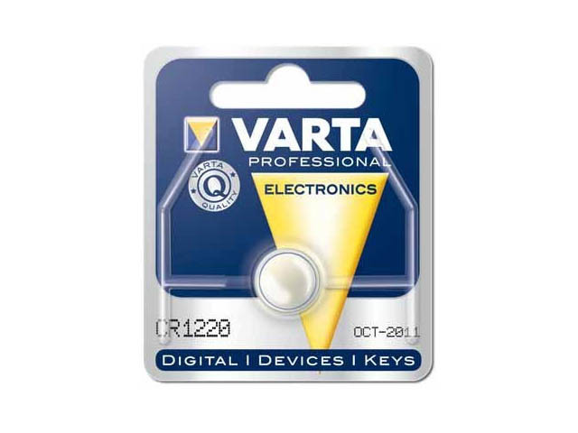Батарейка Varta CR1220/1bl(10)(100)