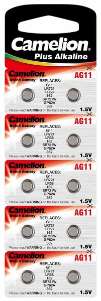 Батарейка Camelion Алкалайн AG11/10bl(10)(100)