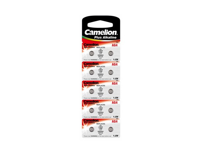 Батарейка Camelion Алкалайн AG4/10bl(10)(100)
