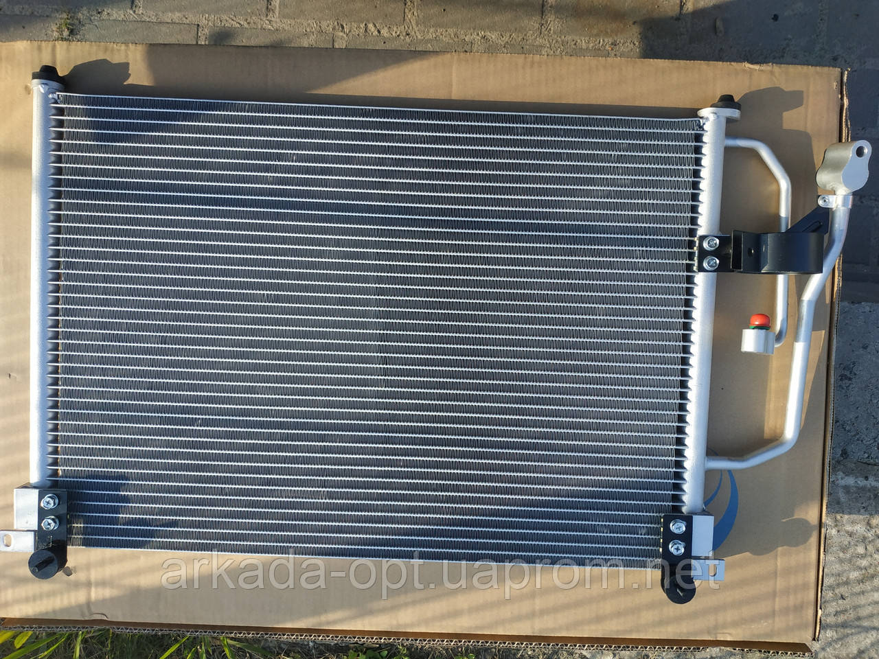 Радиатор кондиционера Ланос Daewoo Lanos конденсатор кондиционера Ланос ...