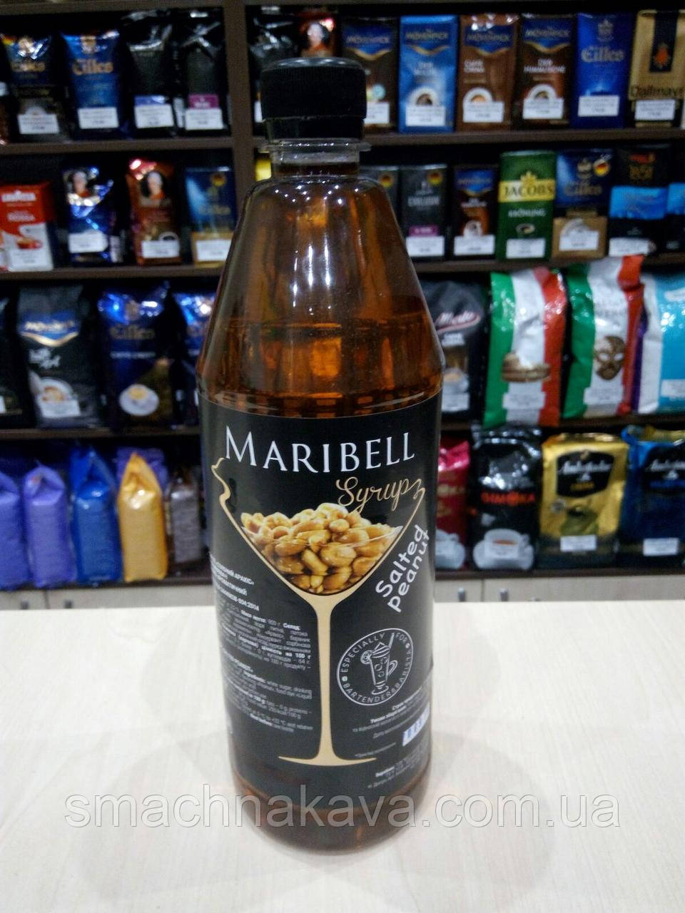 Сироп Солоний арахіс ТМ Maribell у пластику 1 л