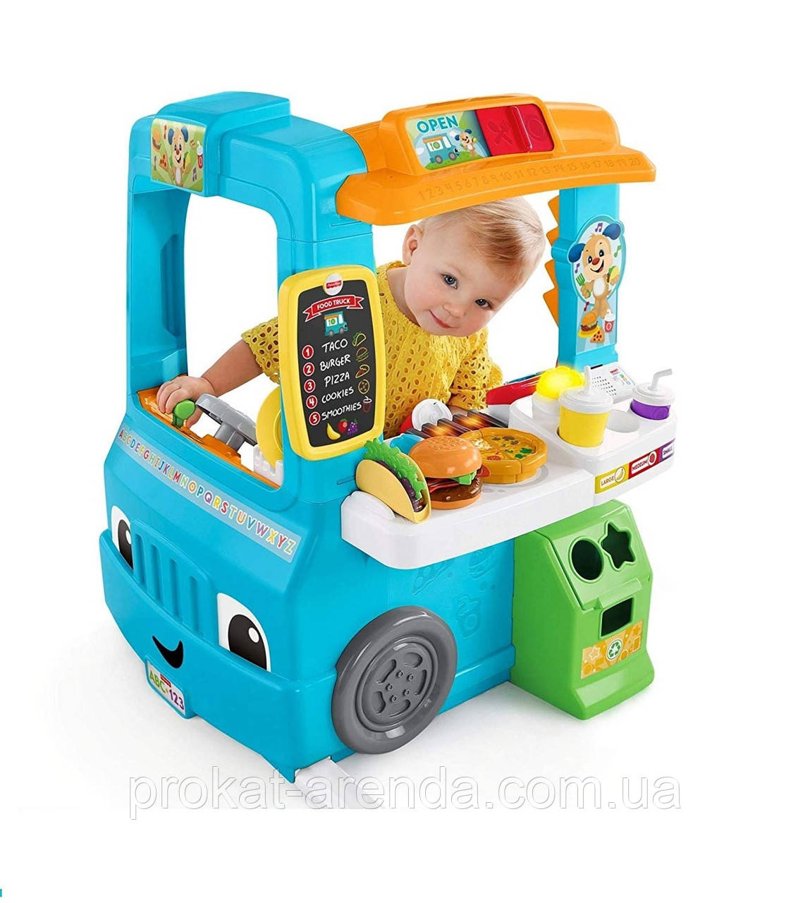 Розвивальний центр Fisher-Price Laugh & Learn Servin' Up Fun Food Truck