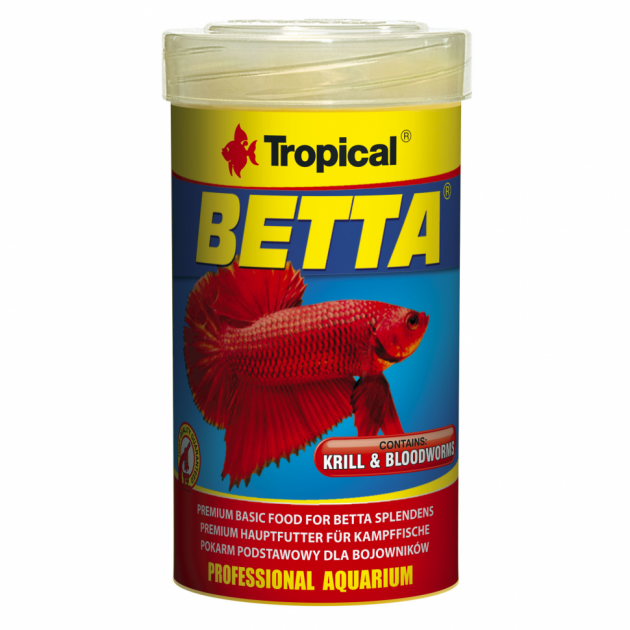 Корм Tropical Betta для акваріумних риб півників в пластівцях 100 мл (77063)