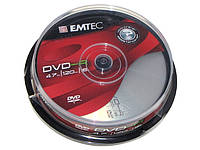 DVD-R Emtec 16х 4.7Gb штир(10)