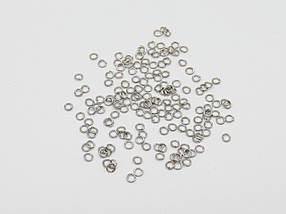 Кільце з'єднувальне. Колір "срібло". 5мм. 100шт/уп, фото 5