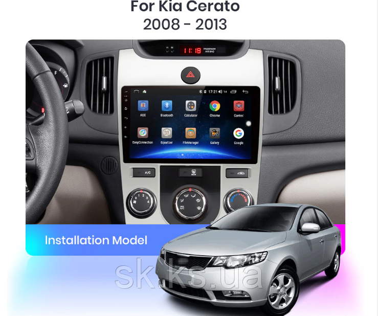 Junsun 4G Android магнітола для KIA Cerato 2 2008-2013 wifi