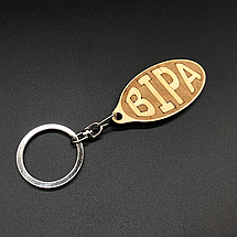 Брелок дерев'яний. ВІРА. 60х30мм, фото 5