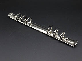 Затискачі для папок меню універсальні. Колір "Срібло". 230х20мм. Кільце 20мм, фото 5