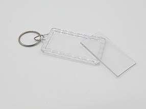 Акрилові заготовки для брелка. Візерунок. 38х67мм (Фото 29х53мм)., фото 2