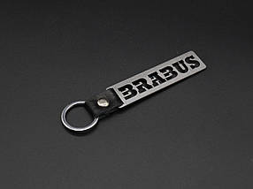 Брелок металевий. Brabus. 10х2,5см, фото 5