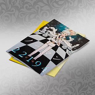 Скетчбук А5 кремові листи The Promised Neverland 30 аркушів 002