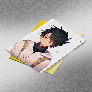 Скетчбук А5 кремові листи The Promised Neverland 30 аркушів 003