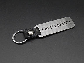 Брелок металевий. Infiniti. 10х2,5см, фото 5