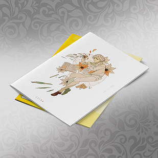 Скетчбук А5 кремові листи The Promised Neverland 30 аркушів 014