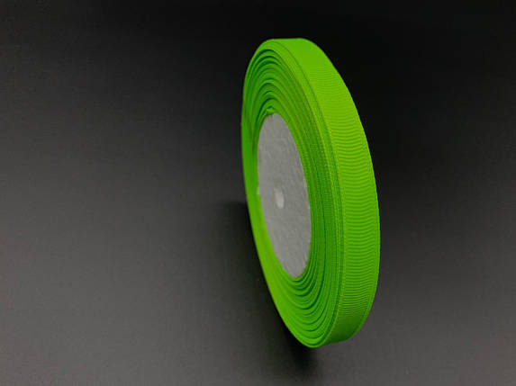 Стрічка корсажна. Колір №057, салатовий. 1см. 23м/рул., фото 1