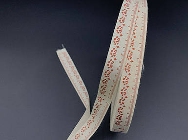 Стрічка декоративна з візерунком. Лінійка. 2см