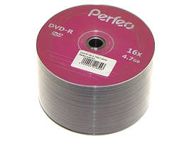 DVD-R 16х 4.7 Gb/120min Perfeo bulk(50)