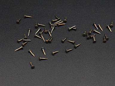 Цвяхи декоративні. Колір "бронза". 1,5х8мм