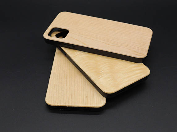 Дерев'яний чохол на смартфон iPhone 11 PRO "Золотий дуб" протиударний під гравіювання, фото 2