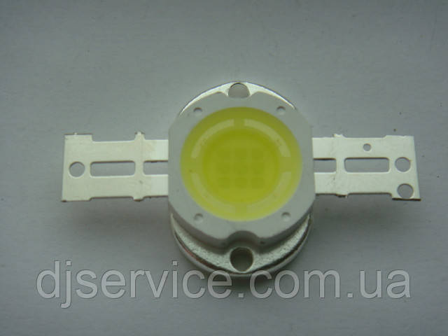 LED діод 10w white для Powerlight head mini spot, сканнеров BIG та ін.