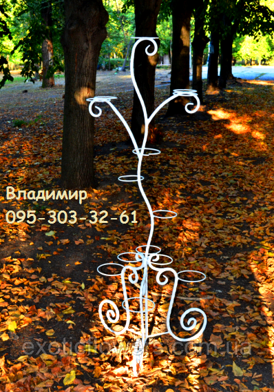 Подставка для цветов на 15 колец "Дерево-5" - фото 1 - id-p151065978