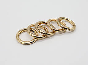 Кільце самозатискне. Колір "золото". 35мм, фото 5