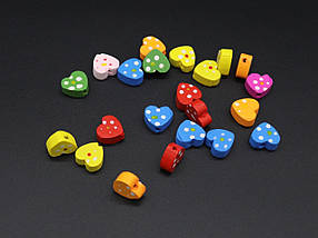 Дерев'яні заготовки для намистин. Колір мікс. 14мм, фото 4