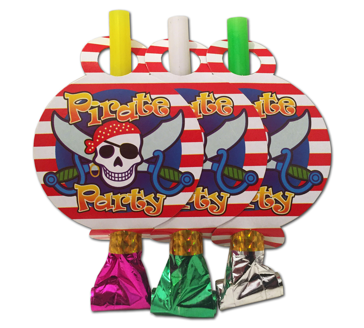 Язичок — гусок 6 шт карнавальний " Пірати" 1807, фото 1