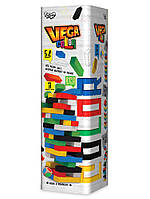 Настольная игра Дженга Vega color Danko Toys 3 в 1 GVC-01