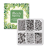 Пластина для стемпінгу Beuty BigBang 021 Коліри, листя