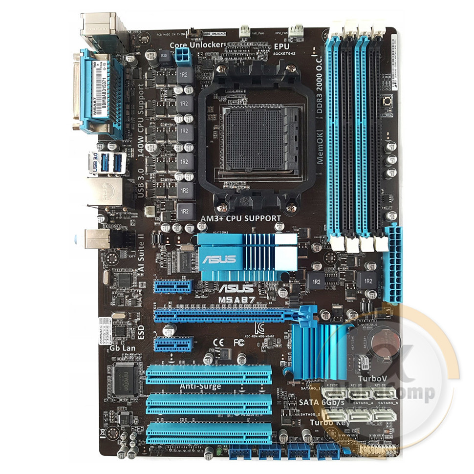 Материнська плата Asus M5A87 (AM3+/AMD 870/4xDDR3) БУ