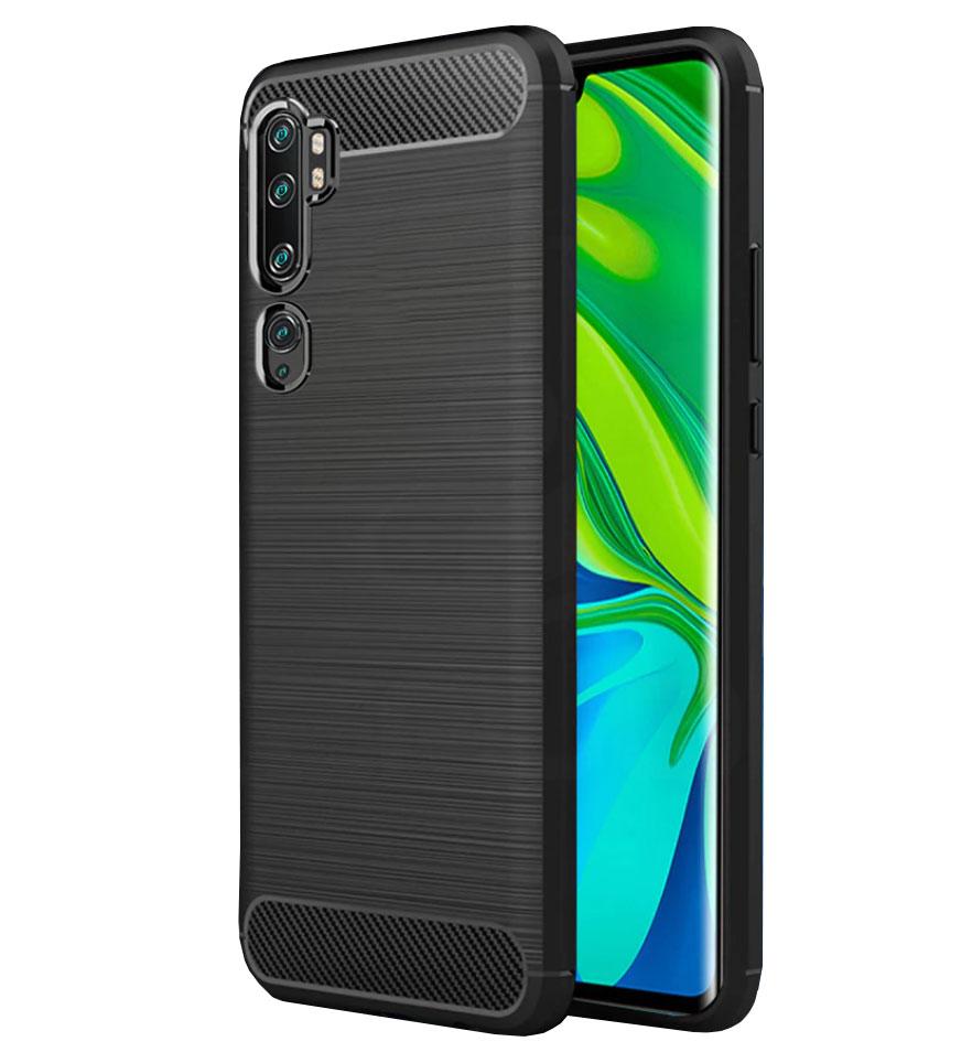 Чохол Primo Carbon Fiber Series для Xiaomi Mi Note 10 / Mi CC9 Pro - Black