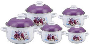 Набір емальованого посуду Edenberg EB-1872 10 предметів