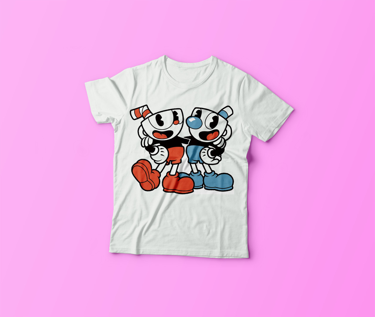 Футболка YOUstyle Cuphead 0176 116(08Y) White